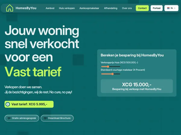HomesByYou website screenshot