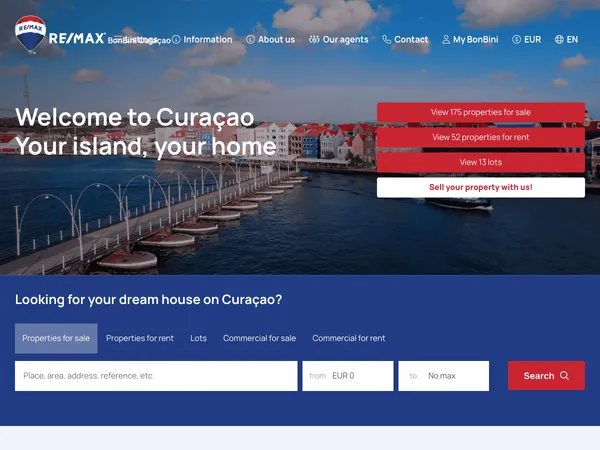 RE/MAX BonBini website screenshot